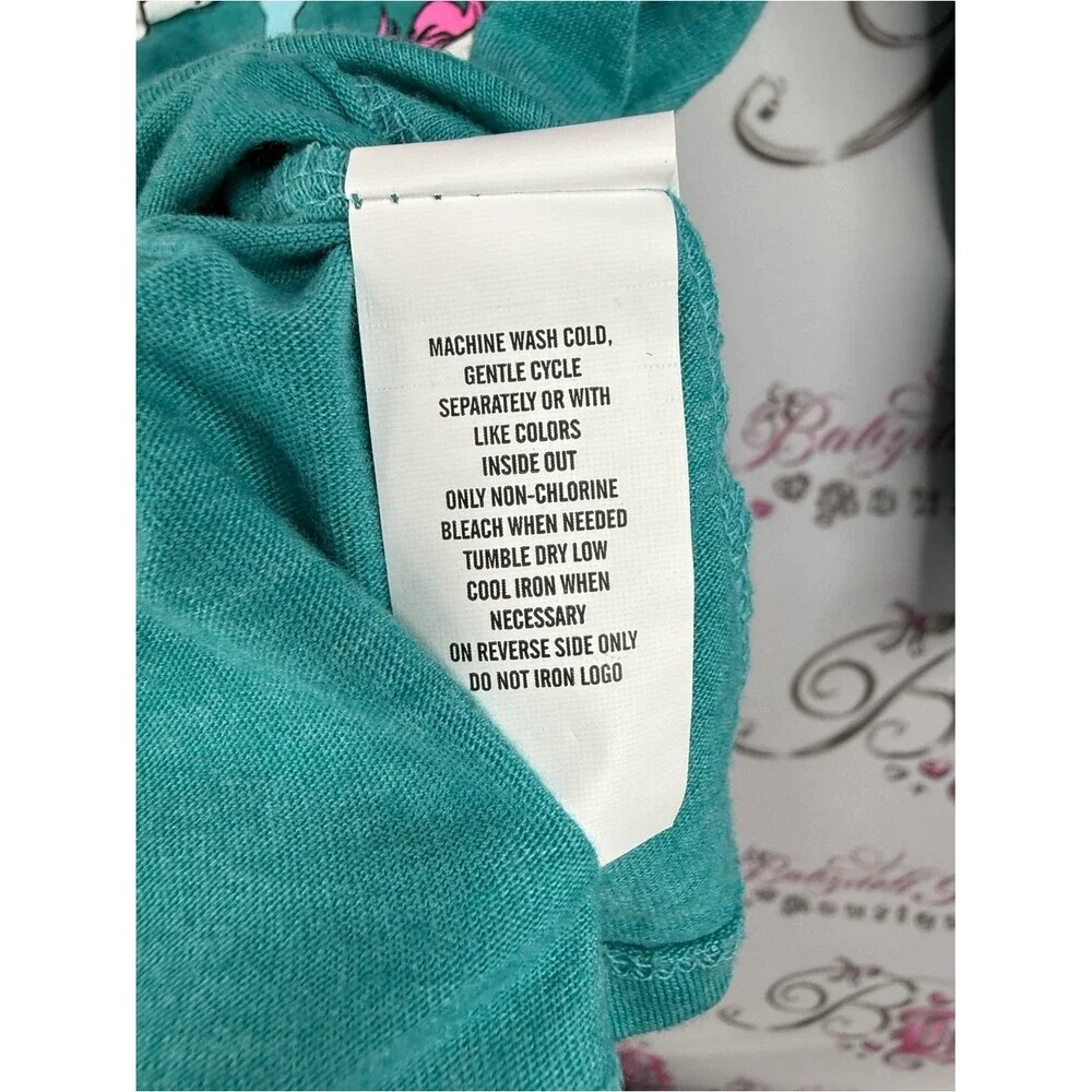 The Children's Place shirt Teal Unicorn Squad Long Sleeve Tee with Pink Accents